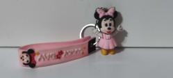 Minnie mouse silikon anahtarlık
