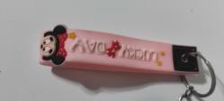 Minnie mouse silikon anahtarlık