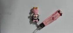 Minnie mouse silikon anahtarlık