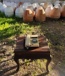 VİNTAGE FEUER NOTRUF ÇEVİRMELİ TELEFON