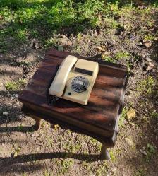 VİNTAGE FEUER NOTRUF ÇEVİRMELİ TELEFON