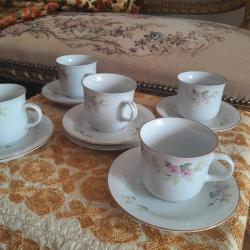 Antika Orta Boy Fincan Takımı