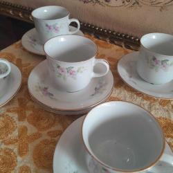 Antika Orta Boy Fincan Takımı