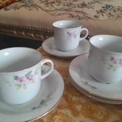 Antika Orta Boy Fincan Takımı