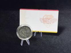 Galatasaray – 25. Şampiyonluk Gümüş/Okside Hatıra Sikkesi (Darphane, 925 Ayar, Mineli)