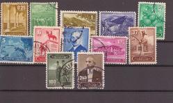 1943 Atatürk-İnönü Serisi  ( 8 Ad Valör Eksiktir )   -----TCD41