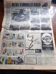 Hürriyet Gazetesi - Turkish Newspaper - 20 Kasım 1969 - Ay'da üç buçuk saat gezdiler - astronot Conrad ve Alan Bean 1 dakika 17 saniyelik gecikme ile Ay'a düzgün bir iniş yaptılar fotoğraf - İzmir fuarının erkek fili Pakbahadur eşsizlikten duvarlara tırmanmaya başladı fotoğraf - polisin karnı prim sistemi ile doyacak - Yeni İçişleri Bakanı Haldun Menteşoğlu haksızlığa yolsuzluğa paydos dedi - müthiş Türk Esat Selçuk hürriyetine kavuştu - kraliçelerin de kraliçesi seçiliyor - kraliçelerin kraliçesi güzellik müsabakası için Türkiye'den davet edilen Mine Hanzade fotoğraf - Cevdet Sunay Moskova'da - ay toprağında ekilen her bitki mükemmel şekilde büyüyor - Alamanya'dan gelecek mektup yazan çizen Faruk Geç - Tarkan gümüş eyer yazan ve çizen Sezgin Burak - Bossa - antika otomobiller sergisi fotoğraflar - 1919 yılında kullanılan kamyon da sergiyi gezenlerin dikkatini çekti fotoğraf - 1924 yılının çok sevilen otomobili Fotoğrafı - bizimkiler çizen Sezgin Burak - Commer kamyonetler