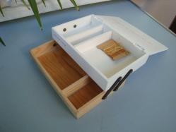 LEWIS ( Orjinal ) AHŞAP DİKİŞ KUTUSU