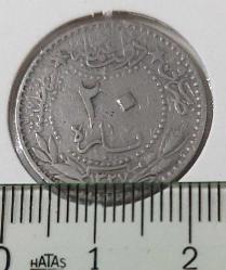 1327-5 REŞAT 20 PARA 5PP1DD NADİRDİR