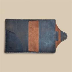 %100 El Yapımı Hakiki Deri A5 Defter/Ajanda Kılıfı Organizer