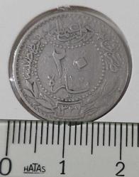 1327-5 REŞAT 20 PARA 3ÇÇÇ1P NADİRDİR