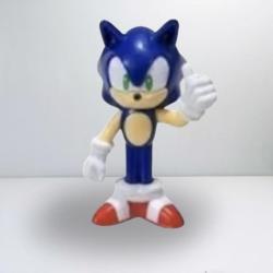 Sonic Figür - Burger King Oyuncak 2025 Ambalajında