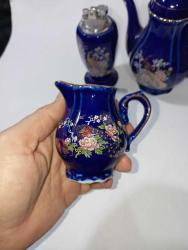 VİNTAGE JAPON PORSELEN CAYDANLİK ÇAKMAKLIK SÜTLÜK