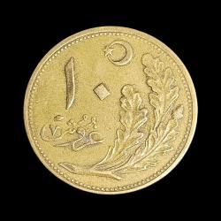 10 kuruş 1340 (1924) KM#832