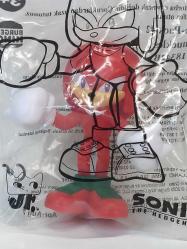 Sonic Knuckles Figür - Burger King Oyuncak 2025 Ambalajında