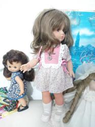 ALMAN ZAPF BEBEK KUSURSUZ BOY 45 cm Kahve Saçlı Çok güzel