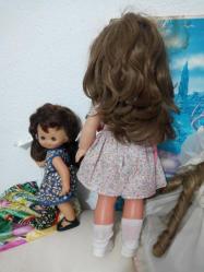 ALMAN ZAPF BEBEK KUSURSUZ BOY 45 cm Kahve Saçlı Çok güzel