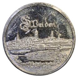 Almanya, Bayern Şehri, Weiden'in 750.Yılı 1991 Hatıra Madalya  9.15 Gr. / 30 mm(154)