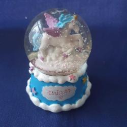 Unicorn Işıklı Kar Küresi - 2 Adet