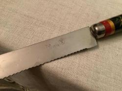 SOVYET DÖNEMİ AHŞAP İŞLEMELİ SAPLI BIÇAK