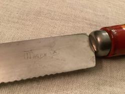 SOVYET DÖNEMİ EL İŞLEME AHŞAP SAPLI BIÇAK