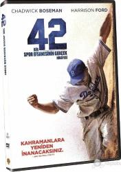 42 Bir Spor Efsanesinin Gerçek Hikayesi ( Türkçe Dublaj ) ( AMBALAJINDA - SIFIR ) DVD
