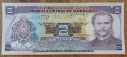 Honduras, 2 Dos Lempiras 2006. (Çil)