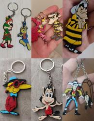 ÜCRETSİZ KARGO Red Kit mezarcı tabutcu Tenten TipiTip Hugo Turkcell Karagöz Joe Dalton anne Dalton anahtarlık figür süs aksesuar nostalji tasarım vintage retro hobi reklam promosyon set