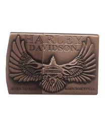 Harley Davıdson Yazılı Kartal Logolu Gazlı Metal Çakmak