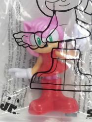 Sonic Amy Rose Figür - Burger King Oyuncak 2025 Ambalajında