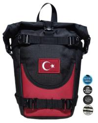 MOTOSİKLET ÖN YAN AVADANLIK ÇANTALARI KIRMIZILI