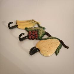 Meyve Figürlü Vintage Duvar Askısı