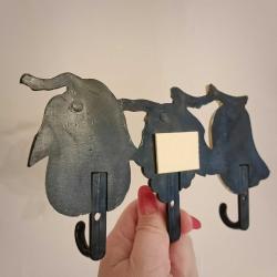 Meyve Figürlü Vintage Duvar Askısı