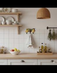 Meyve Figürlü Vintage Duvar Askısı