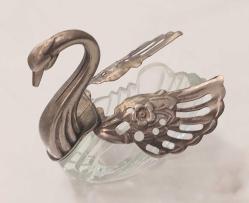 Almanya, Vintage Gümüş Kristal 