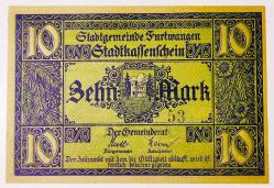 Almanya Asırlık Banknot 10 Mark 1918..