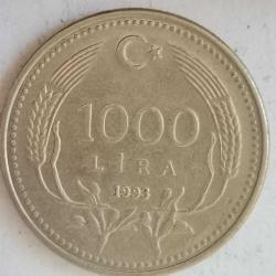 TÜRKİYE 1993  1000  LİRA