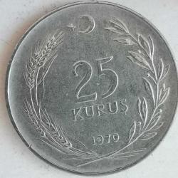 TÜRKİYE 1970    25  KURUŞ
