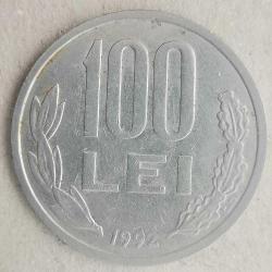 ROMANYA  1992   100  LEI