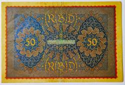 Almanya Asırlık Banknot 50 Mark ((1919))
