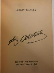 K. Atatürk - Söyleşi ve Seçme Şiirlet Antolojisi