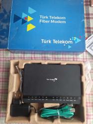 Türk Telekom Fiber Modem - Kutu Aparat Tam