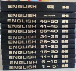 STILLITRON ENGLISH 1-10 KİTAP + ENGLISH REHBER + 10 KASET (CİLTLERİN TOPLAMI 1-12 PARÇA)