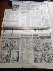 Hürriyet Gazetesi - Turkish Newspaper - 12 Ekim 1968 - Yarın Ankara'dan hareket edecek olan ilk Türk işçi kafilesi Avustralya'da törenle karşılanacak - niçin dünyanın öbür ucuna gidiyoruz anlatan Behçet Yurtçu döküm işçisi - Nasır Süleyman Demirel'i kahire'de görmekten memnunluk duyacağını bildirdi - meclis avans kanununu dün kabul etti - Selim Sarper vefat etti - Apollo 7 11 günlük yolculuğa başladı -11 gün fezada dolaşacak olan 3 astronot Walter Cunningham Walter M. Schirra ve Donn Eiselle fotoğraf - Samandağ'da öğrenciler okulu tahrip ettiler - Türk polis şefi gündüz Aktuğ Paris'te interpole kayıtlı beynelmilel suçlular hakkında bilgi alıyor fotoğraf - Ankara Tıp fakültesi öğretim üyeleri birbirine düştü - Tarkan Kuzey canavarları yazan ve çizen Sezgin Burak - kirli milyonlar yazan ve çizen Faruk Geç - İstanbul Ankara İzmir Radyosu Programı - Amerika yolculuğunun son provasında Hedef Ay fotoğraflar - Güre köyü delikanlıları Türkmen elbiseli Alman kızını gelin zannedip karşıladılar