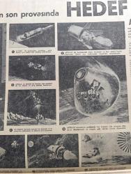 Hürriyet Gazetesi - Turkish Newspaper - 12 Ekim 1968 - Yarın Ankara'dan hareket edecek olan ilk Türk işçi kafilesi Avustralya'da törenle karşılanacak - niçin dünyanın öbür ucuna gidiyoruz anlatan Behçet Yurtçu döküm işçisi - Nasır Süleyman Demirel'i kahire'de görmekten memnunluk duyacağını bildirdi - meclis avans kanununu dün kabul etti - Selim Sarper vefat etti - Apollo 7 11 günlük yolculuğa başladı -11 gün fezada dolaşacak olan 3 astronot Walter Cunningham Walter M. Schirra ve Donn Eiselle fotoğraf - Samandağ'da öğrenciler okulu tahrip ettiler - Türk polis şefi gündüz Aktuğ Paris'te interpole kayıtlı beynelmilel suçlular hakkında bilgi alıyor fotoğraf - Ankara Tıp fakültesi öğretim üyeleri birbirine düştü - Tarkan Kuzey canavarları yazan ve çizen Sezgin Burak - kirli milyonlar yazan ve çizen Faruk Geç - İstanbul Ankara İzmir Radyosu Programı - Amerika yolculuğunun son provasında Hedef Ay fotoğraflar - Güre köyü delikanlıları Türkmen elbiseli Alman kızını gelin zannedip karşıladılar