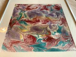 GÜLSEREN SÖNMEZ EBRU ESERİ