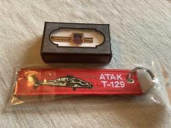 JANDARMA KRAVAT İĞNESİ VE JANDARMA HAVACILIK ATAK ANAHTARLIK