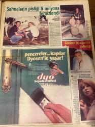 HAFTA SONU GAZETESİ DOĞUM GÜNÜ HEDİYESİ  ( Turkish Newspaper ) - 13 HAZİRAN 1980 -TAM TAKIM 12 SAYFADIR -Kadir İnanır – Canan Özbek – Selçuk Ural – Behiye Aksoy – Ahmet Özhan – Günhan – Mehmet Ali Canbek – Belma Kaba – Gökben – Müjde Ar – Tatlıses – Billy – Safiye Ayla – Ata – Helena Rubinstein – Gönül Yazar – Zeki Müren – Bahar Erdeniz – Engin – Fikret Hakan – Bakan Bey – Arzu Okay – Diskotek Leyla – Bastıbacak – Bizimkiler Kadir İnanır evleniyor – Gelin adayı sosyete terzisinin güzel kızı – Selçuk Ural’ın eski eşi Canan Özbek 3 yıldır Kadir’le beraber – Behiye Aksoy Ahmet Özhan aşkı dillerde – Sahnelerin pisliği 5 milyona temizlendi – Gökben’in uğursuz gelinliği – Müjde Ar Tatlıses’i kapı dışarı etti – Bu Bakırköylü’lerden korkulur – Ömrünün 5 yılı gitti – Amerika’da gençlik aşısı – Zengin ve yoksul’un Billy’si evlendi – Artık kartlaşıyorum – Safiye Ayla ve Ata’nın 42 yıllık vasiyeti – Beni artık yok bilin – Gitti paracıklar – Bahar Erdeniz haklı çıktı – Engin alkış topluyor –Meral O