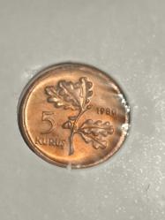 5 Kuruş Balıkçılık FAO Hatıra Para ÇİL