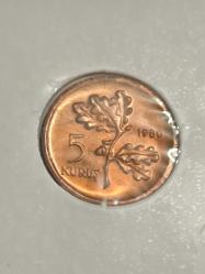 5 Kuruş Balıkçılık FAO Hatıra Para ÇİL